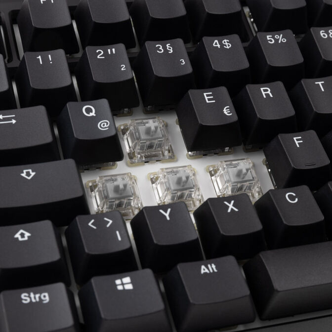 Teclado Mec&acirc;nico Ducky Tinker75 75% RGB Black MX Speed Silver (ES) image number 2