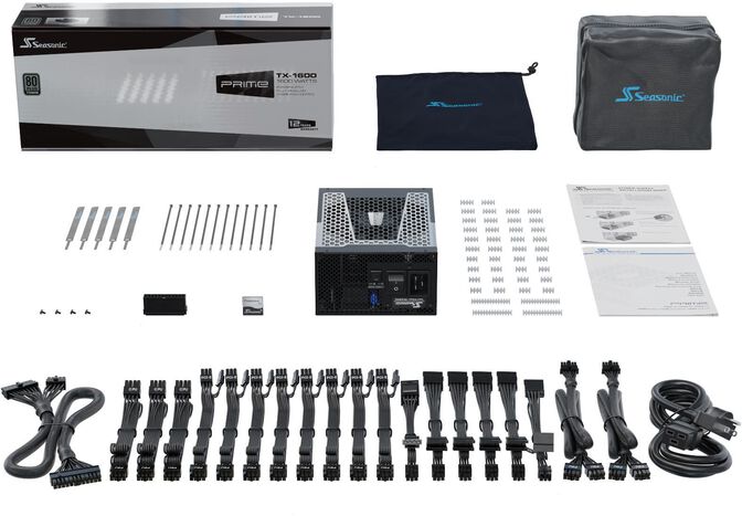 Fonte Modular Seasonic PRIME TX 1600W 80+ Titanium ATX 3.0 image number 5