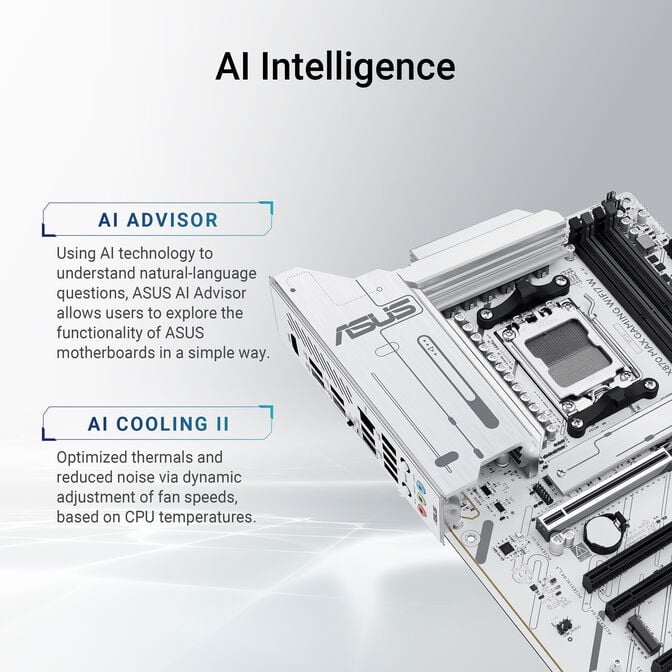 Motherboard Asus X870 MAX Gaming White WiFi image number 8