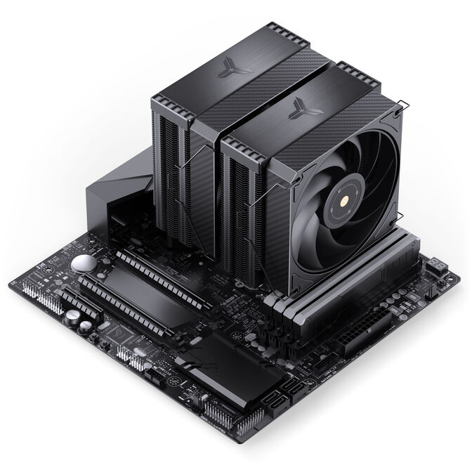 Cooler CPU Jonsbo HX6280 Preto - 130mm image number 11