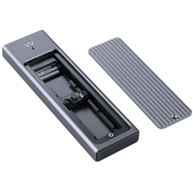 Caixa Externa M.2 Ewent EW7022 USB-C 3.2 Gen2 NVMe Cinza image number 1