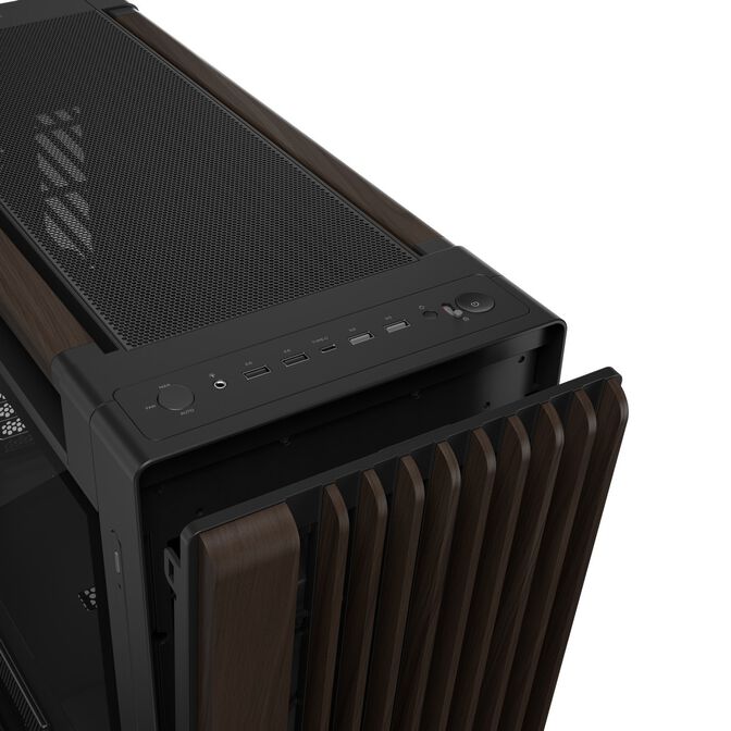 Caixa E-ATX ASUS ProArt PA602 Walnut Wood TG Modern Preta image number 9