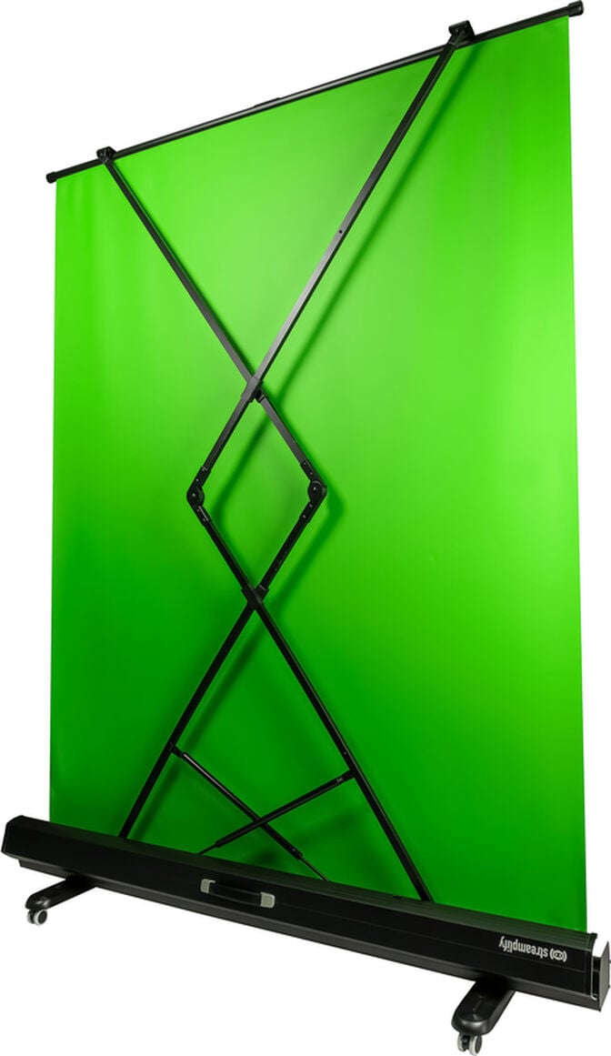 Green Screen Streamplify SCREEN LIFT 200 x 150cm Hidra&uacute;lico Rollbar image number 1