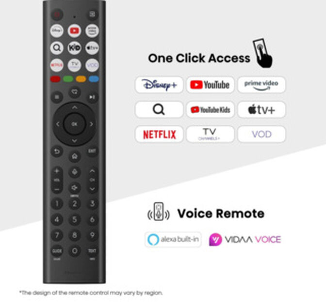 Televis&atilde;o Hisense 55U7Q 55" Mini LED UltraHD 4K VIDAA image number 6