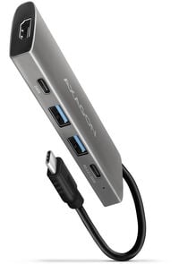 HUB USB-C AXAGON HMC-5G21 2x USB-A + 2x USB-C + HDMI, USB-C 3.2 Gen 2 10Gbps, PD 60W