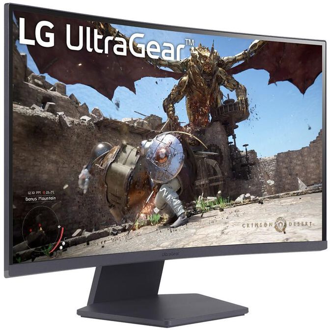 Monitor Curvo Gaming LG UltraGear 32" 32GS60QC VA WQHD 180Hz 1ms image number 3