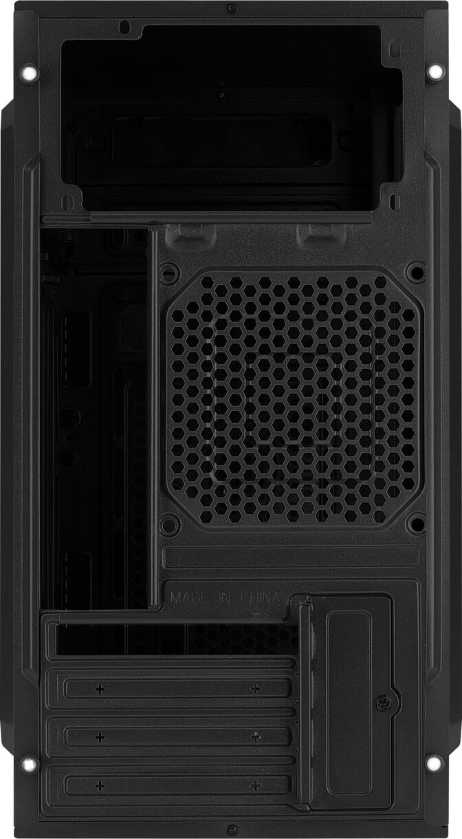 Caixa Micro-ATX Aerocool CS-106 Preto image number 6