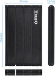 Caixa HDD Tooq 2.5" SATA (9,5mm) USB 3.1 Gen 1 Preto image number null