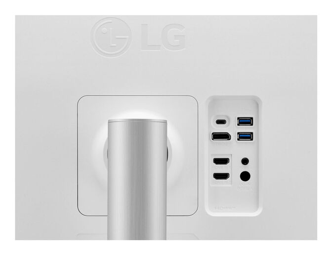 Monitor LG 27" 27UP850K-W 4K UHD 16:9 60Hz FreeSync Branco image number 6