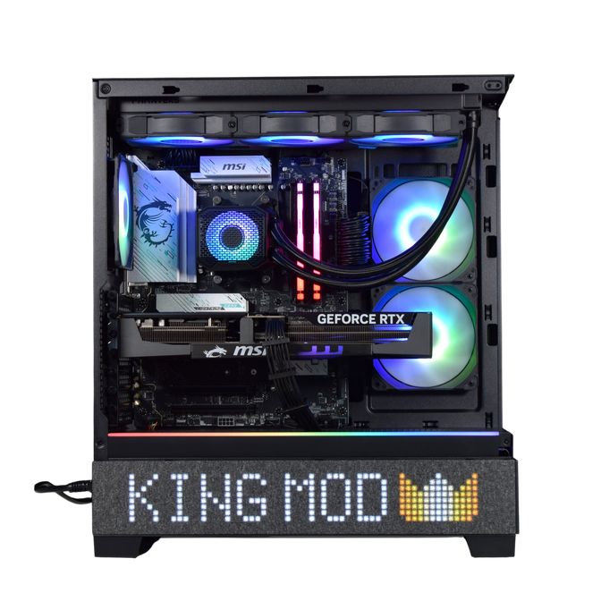 Computador King Mod Gamer-PC Phanteks Ryzen 7 9800X3D 64GB DDR5 2TB RTX 5080 WiFi W11 image number 1