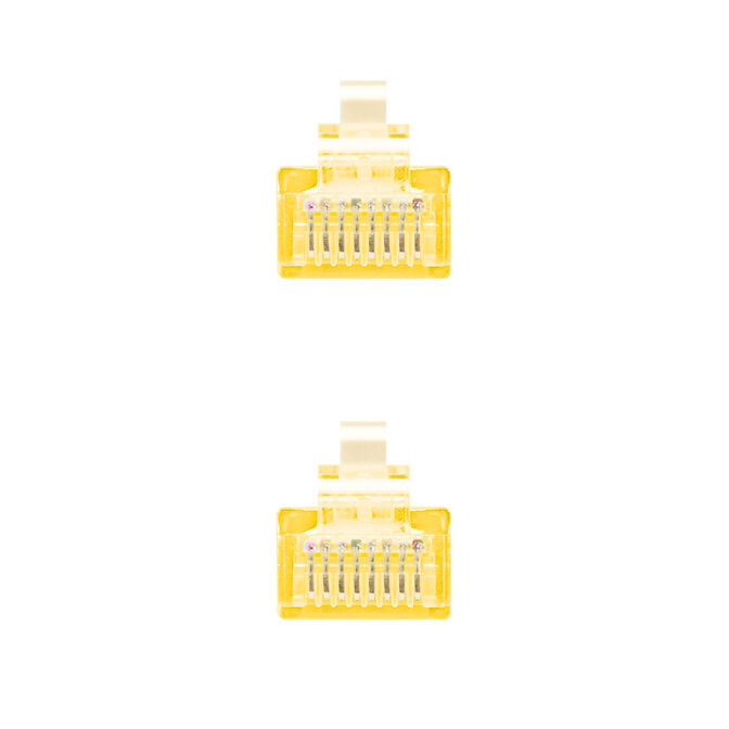 Cabo de Rede Nanocable RJ45 CAT.6 UTP AWG24 3 M Amarelo image number 2