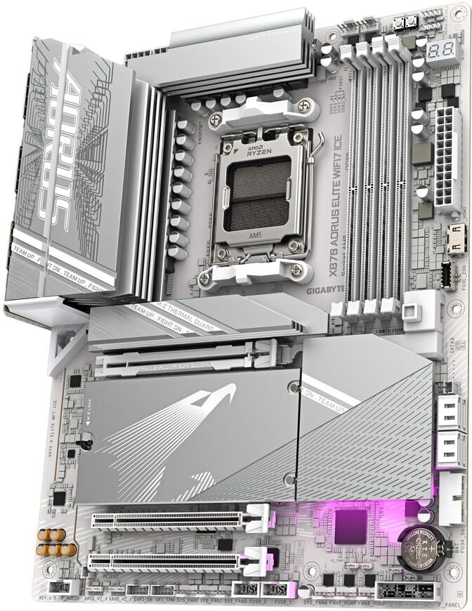 Motherboard Gigabyte X870 Aorus Elite ICE WiFi7 image number 3