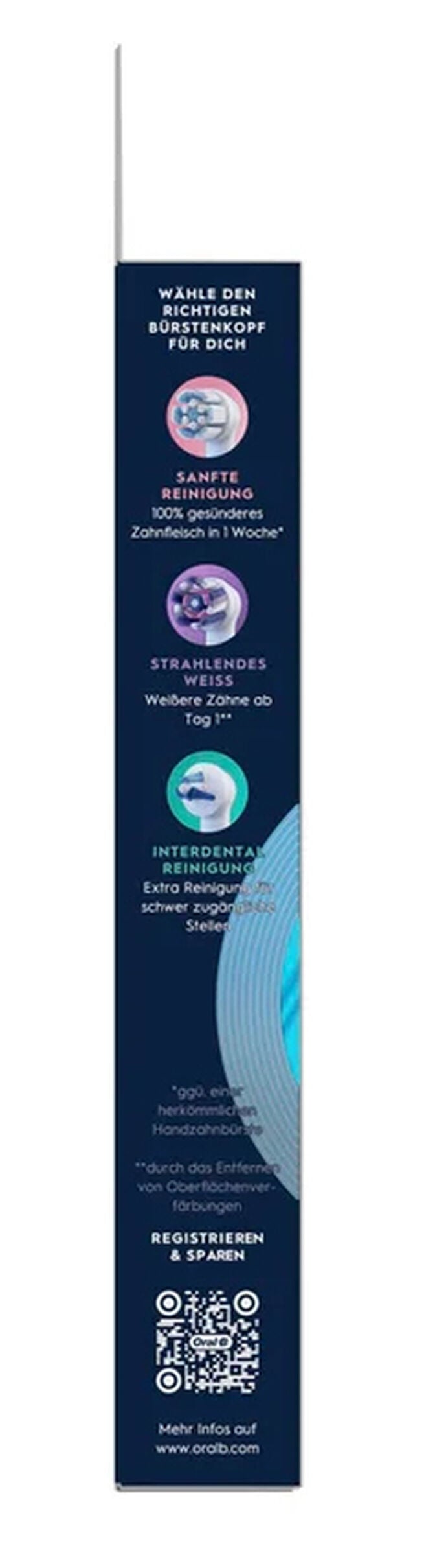 Recargas para Escova de Dentes El&eacute;trica Oral-B iO Ultimative Reinigung Pack 6 Unidades image number 3