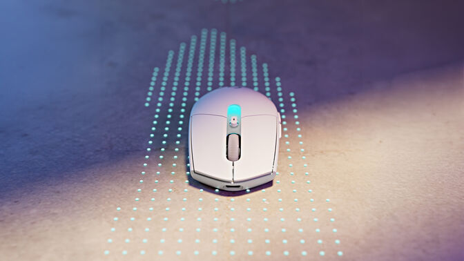 Rato Logitech G305 X Superlight 44000DPI Lightspeed Wireless/Bluetooth Branco image number 1