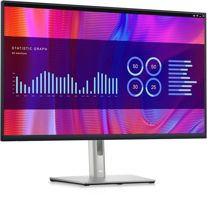 Monitor Dell P Series 31.5" P3223DE IPS QHD 60Hz 5ms USB-C (90W) image number 1