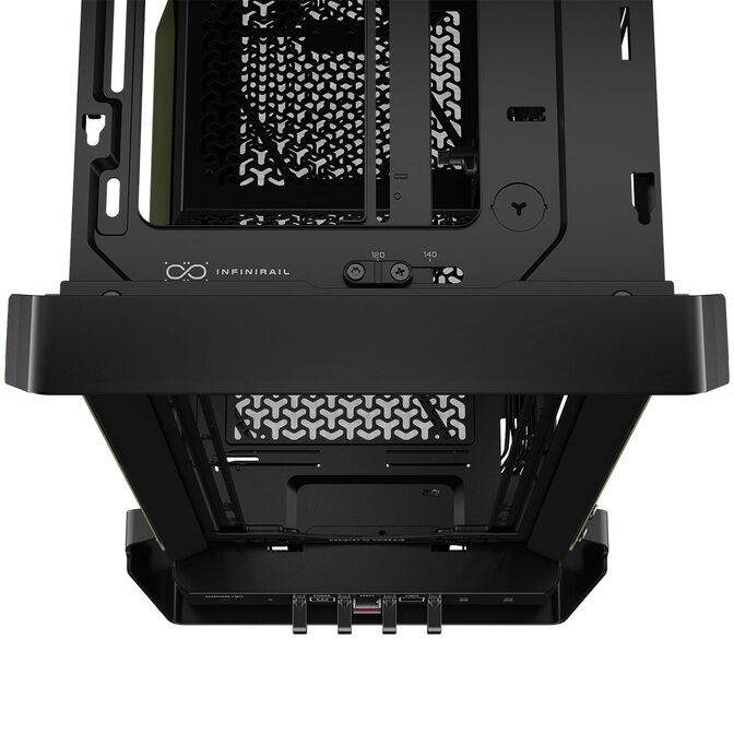 Caixa E-ATX Corsair WARTHOG Perfomance Verde Militar Vidro Temperado image number 15