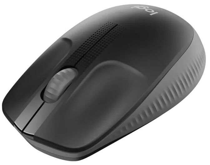 Rato &Oacute;ptico Logitech M190 Full-Size Wireless 1000DPI Preto/Cinzento image number 2