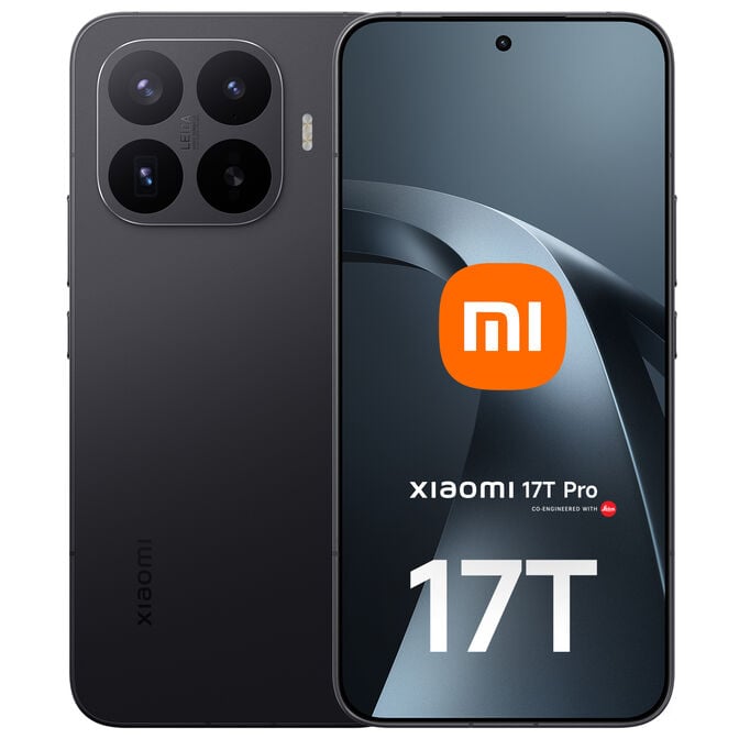 Smartphone Xiaomi 17T Pro 5G 6.83" (12 / 512GB) 120Hz Preto image number 0