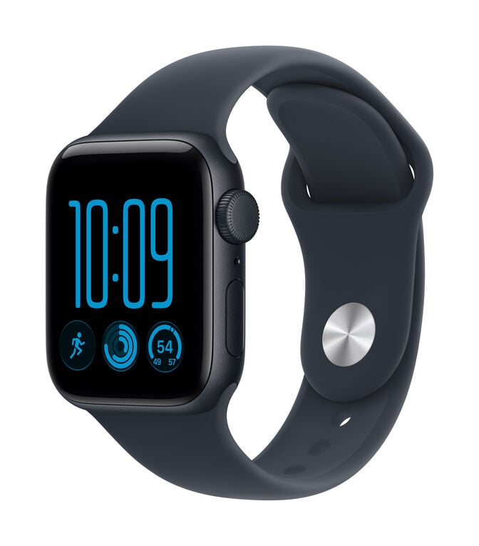 Smartwatch Apple Watch SE 3 GPS 40mm Midnight Aluminium Case with Navy Blue Sport Band - S/M image number 1