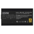 Fonte de Alimenta&ccedil;&atilde;o Cooler Master MWE 850W V3 80+ Gold ATX 3.1 PCIe Gen 5.1 image number null