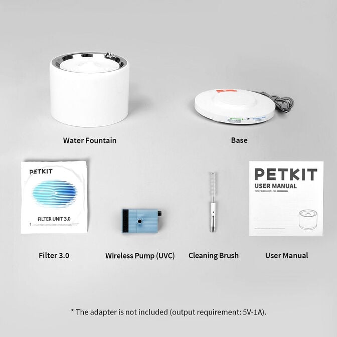 Bebedouro Autom&aacute;tico PETKIT Eversweet 3 Pro UVC Branco image number 1