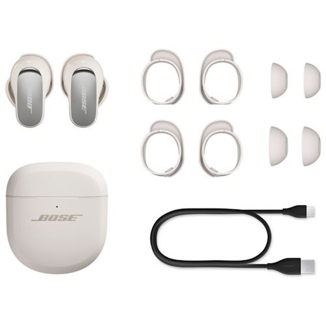 Auriculares Bose QuietComfort Ultra Earbuds Noise Cancelling In-Ear Bluetooth Branco image number 7