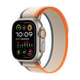 Smartwatch Apple Watch Ultra 2 GPS + Cellular 49mm Titanium Case com Orange/Beige Trail Loop  (S/M) image number null