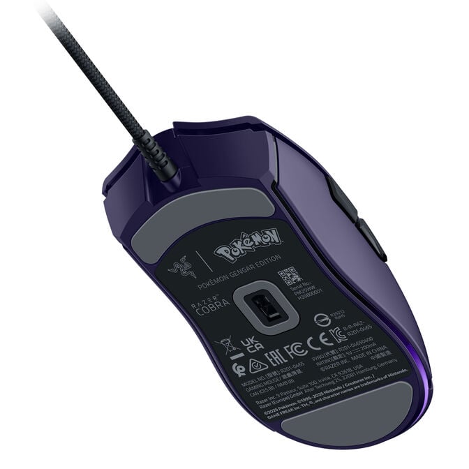 Rato Razer Cobra Pok&eacute;mon Gengar Ed. 8500DPI Preto image number 3