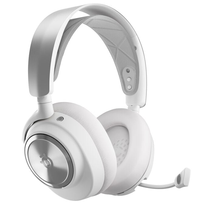 Headset SteelSeries Arctis Nova Pro P Wireless/Bluetooth Branco image number 1