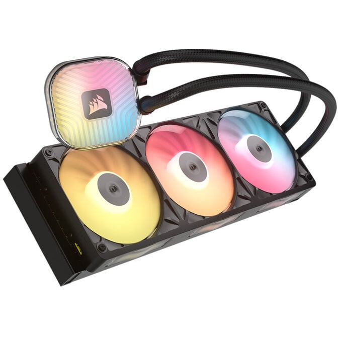 Water Cooler CPU Corsair iCUE LINK TITAN II 360 RX RGB 360mm Preto image number 1