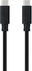 Cabo USB 3.2 Gen2x2 Nanocable 20Gbps 5A/100W 4K/60HZ USB-C M/M 2 M Preto image number null