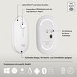 Rato Logitech Pebble 2 M350s Bluetooth Branco image number null