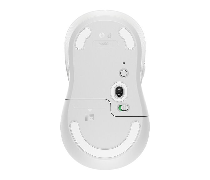 Rato Logitech Signature M650 L Wireless Off-White image number 1