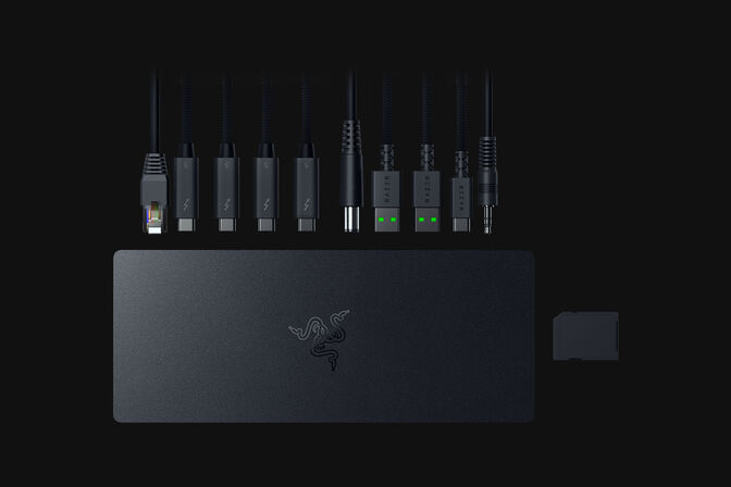 Docking Station Razer Thunderbolt 5 Chroma Preto image number 1