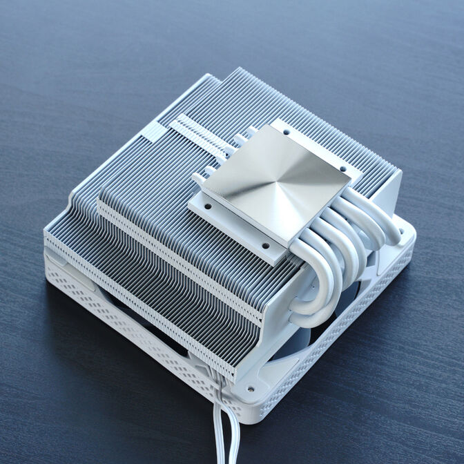 Cooler CPU Jonsbo HX6200D Branco - 120mm (LGA 1700) image number 3