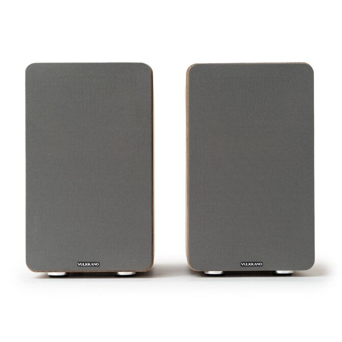 Colunas Hi-Fi Vulkkano A5 ARC MKII 50W Bluetooth HDMI ARC Pretas image number 1
