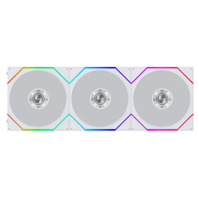 Ventoinha Lian Li UNI FAN TL120 FLEX Wireless Reverse Blade Branco 120mm (Pack 3) image number 1