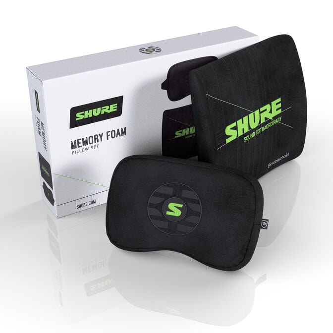 Set de Almofadas noblechairs Memory Foam - Shure Edition image number 0