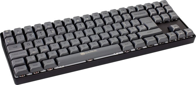 Teclado Mec&acirc;nico GAMIAC TKL RGB90G Kailh Blue Preto/Cinzento (PT) image number 1