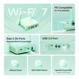 Router de Viagem GL.iNet GL-MT3600BE Beryl 7 Wireless BE3600 Wi-Fi 7 Dual Band image number null