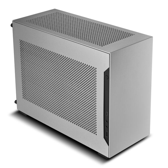 Caixa Mini-ITX Lian Li x Dan Cases A4-H2O A4 PCIE4.0 Silver image number 0