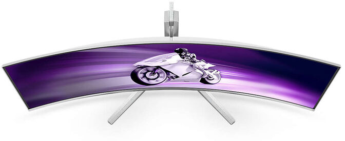 Monitor Curvo Gaming Philips EVNIA 49" 49M2C8900L QD-OLED Dual QHD 144Hz 0.03ms c/Ajuste Alt. image number 4