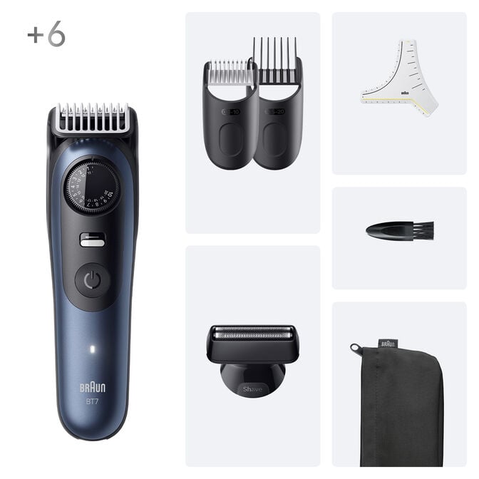 Aparador de Barba Braun Series 7 BT7520 image number 1