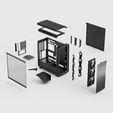 Caixa E-ATX Fractal Design Summit Ambience Blackout TG Light Tint image number null