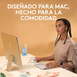 Rato Logitech Lift for Mac Vertical Ergonomic Wireless White image number null