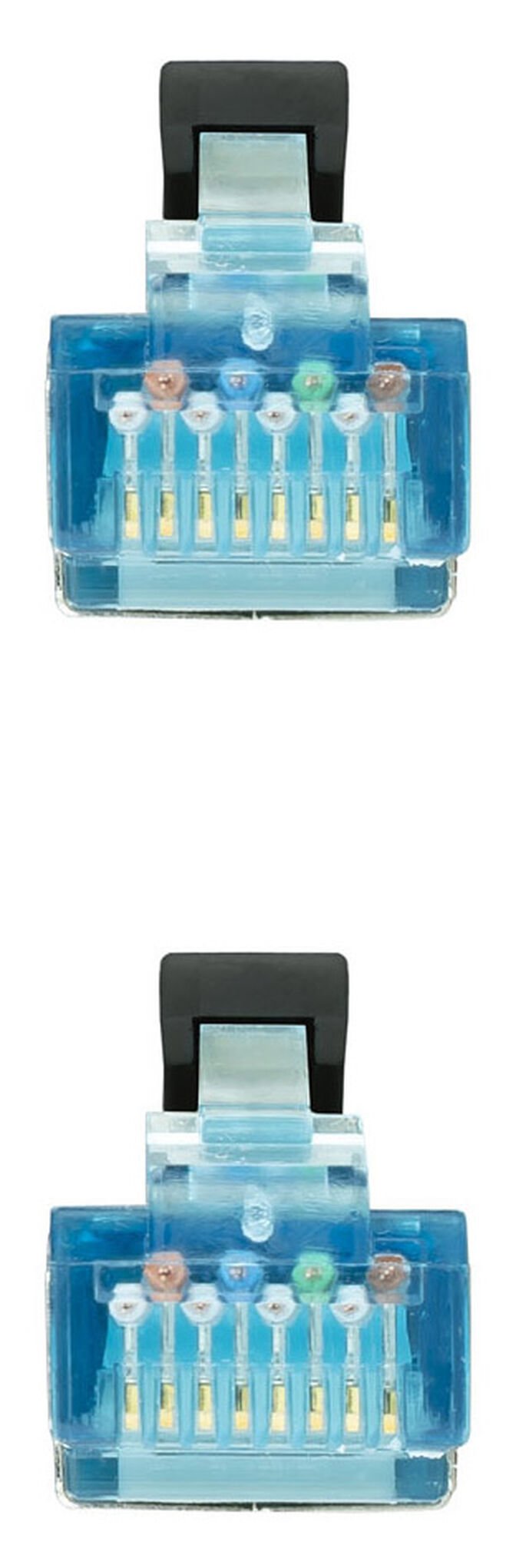 Cabo de Rede Nanocable RJ45 LSZH CAT.7 600MHZ SFTP AWG26 30 CM Preto image number 2