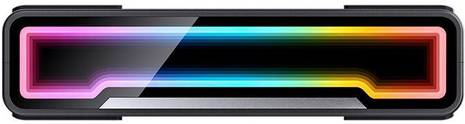 Ventoinha Jonsbo ZK-120B ARGB PWM Preto - 120mm (3PACK) image number 4