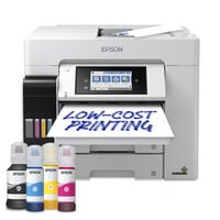 Impressora Multifun&ccedil;&otilde;es a Jato de Tinta Epson EcoTank Pro ET-5885 Wi-Fi