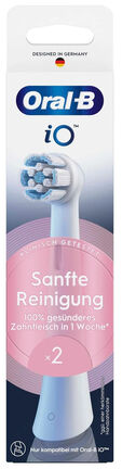 Cabe&ccedil;a de Substitui&ccedil;&atilde;o Oral-B iO Sanfte Reinigung Pack 2 Unidades image number null