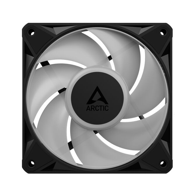 Ventoinha Arctic P12 BioniX PWM ARGB 120mm (Pack 3) - Preto image number 6